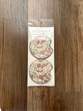 Camo Car Coasters